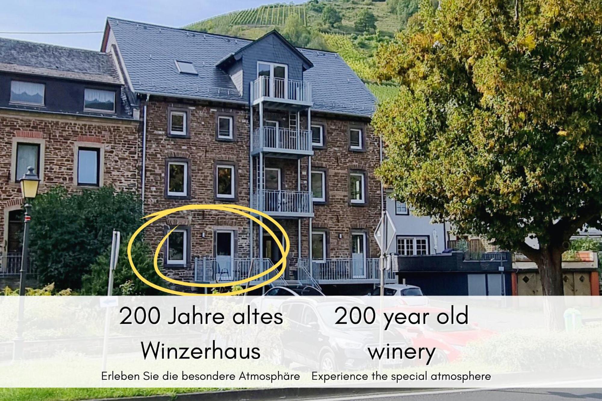 Winzerhaus Am Calmont - Moselidyll Im Winzerhaus Apartment เบรมม์ ภายนอก รูปภาพ